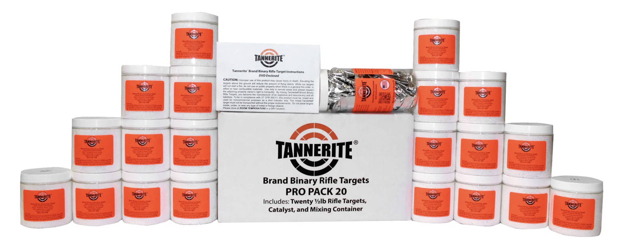 Tannerite Exploding Rifle Target 10 - 1/2lb