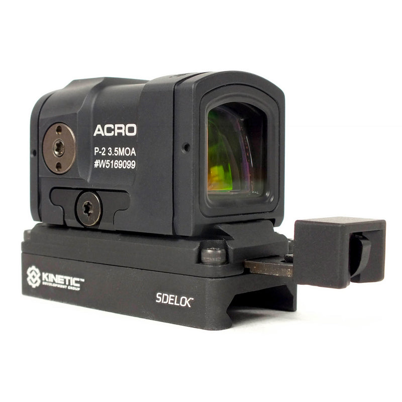 Load image into Gallery viewer, Kdg Sidelok Aimpoint Acro Mount Blk