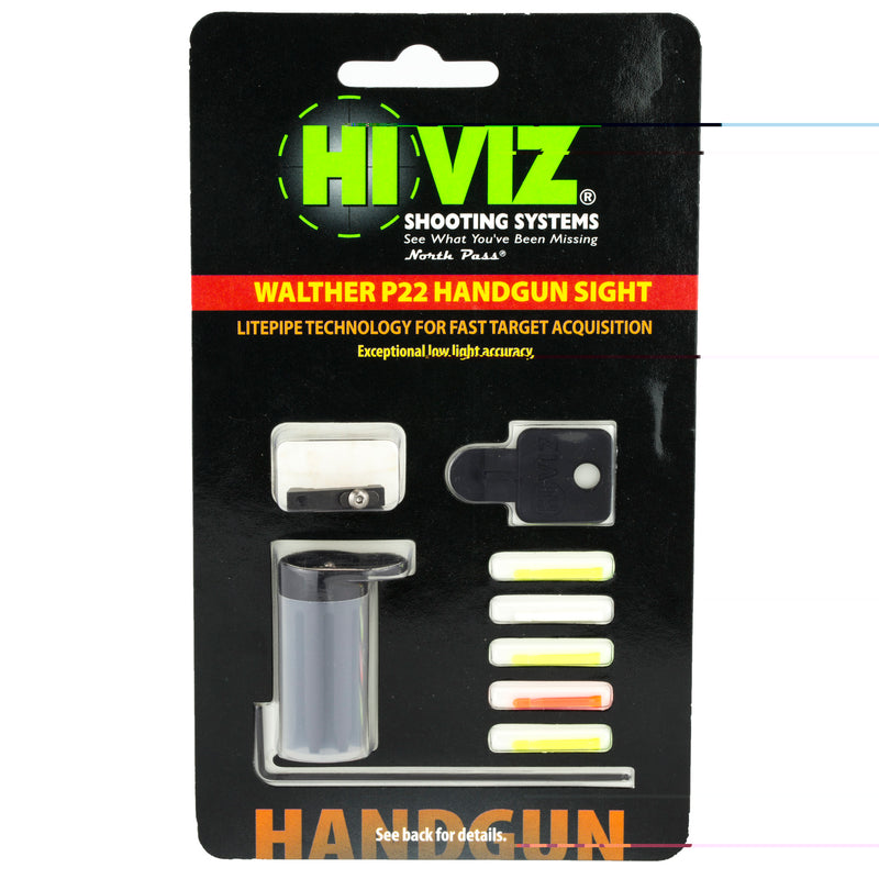 Load image into Gallery viewer, Hiviz Walther P22 Frnt Sight Intrchg