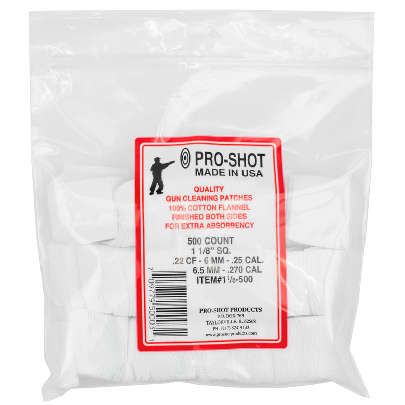 Load image into Gallery viewer, Pro-shot Patch .22-.270cal Sq 500 Ct