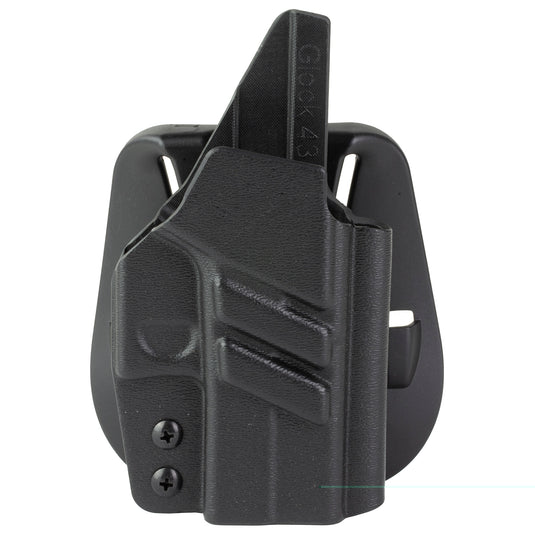 1791 Gunleather Tactical Kydex IWB Holster for Glock 43X MOS Right Hand Black