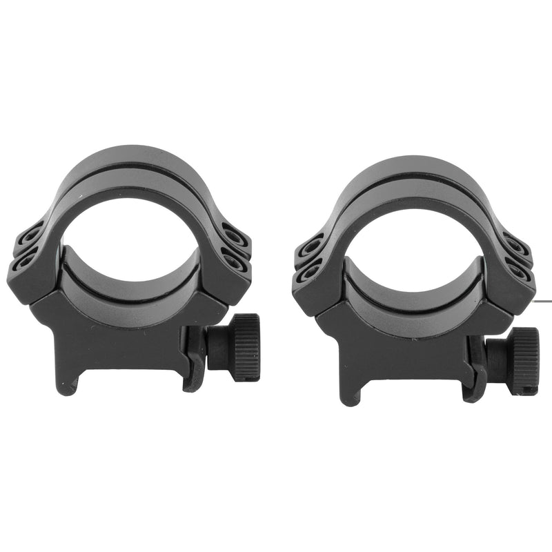 Load image into Gallery viewer, Weaver Quad Lock Rings 1" Hi MBlack