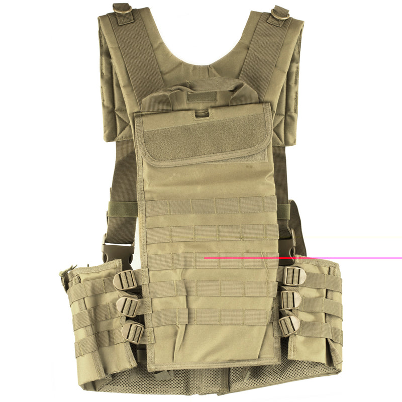 Load image into Gallery viewer, Ncstar Vism Ar Chest Rig Tan