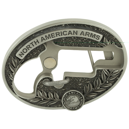 North American Arms Long Rifle Custom Oval Belt Buckle (BBO-L)