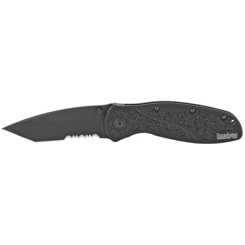 Load image into Gallery viewer, Kershaw Blur Tanto 3.4" Black/Black Serr