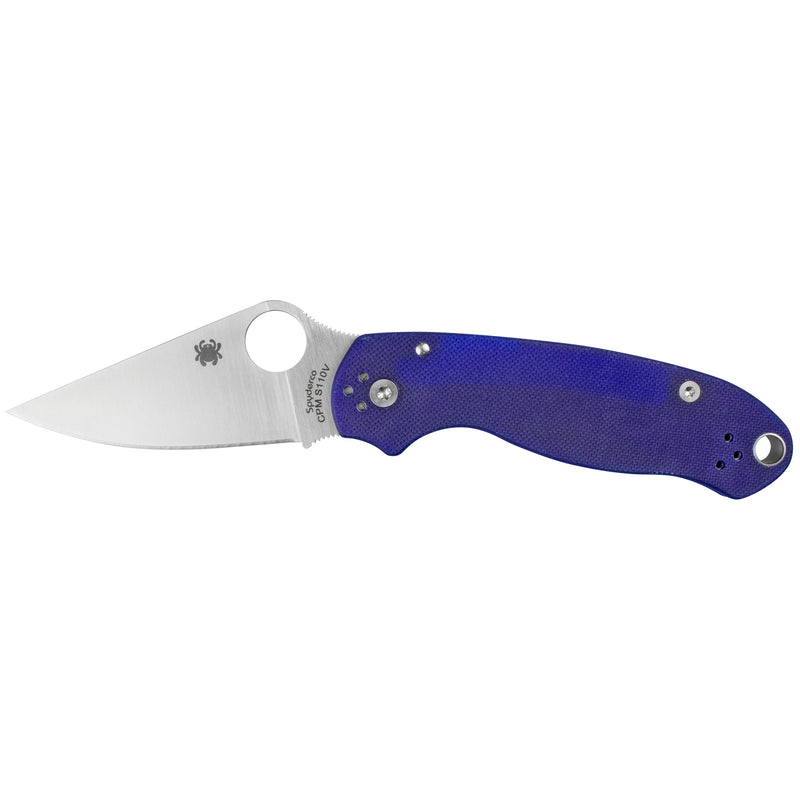 Load image into Gallery viewer, Spyderco Para 3 G-10 Dark Blue