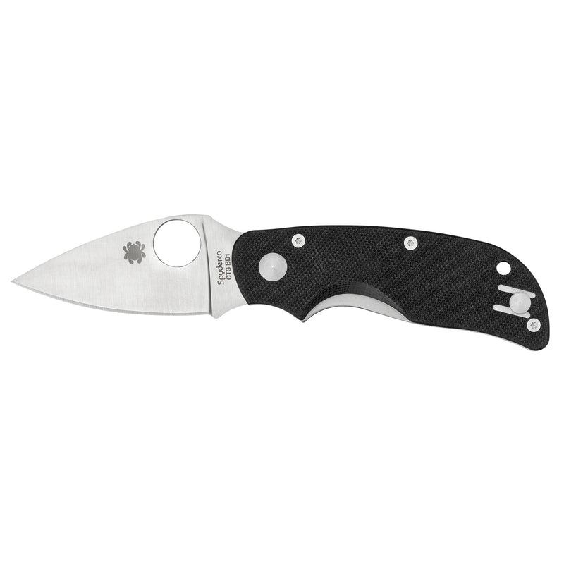 Load image into Gallery viewer, Spyderco Cat Black G-10 Plainedge