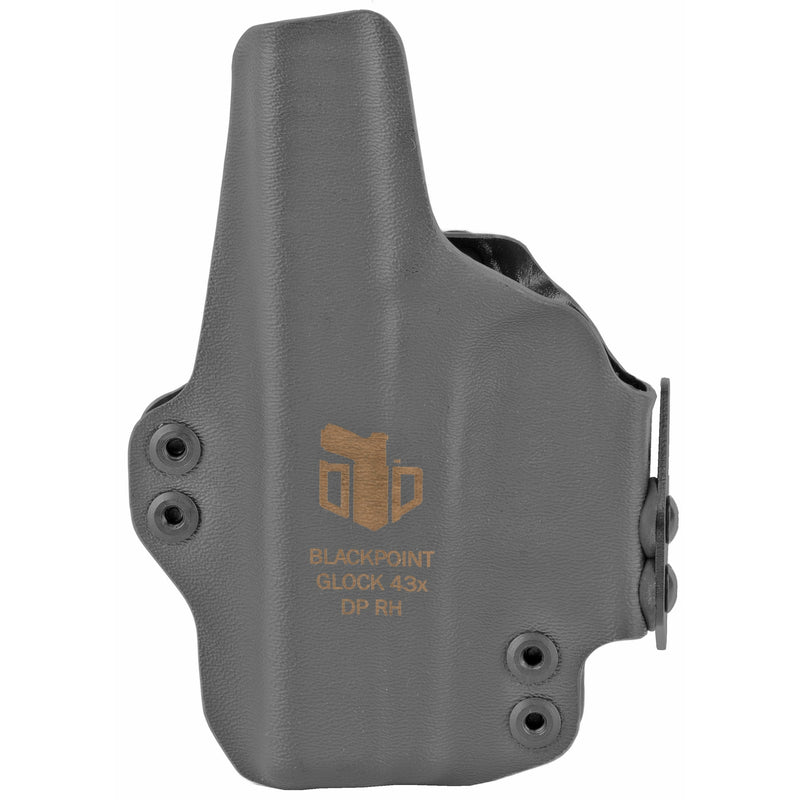 Load image into Gallery viewer, Black Pnt Dual Point Aiwb For Glock 43x