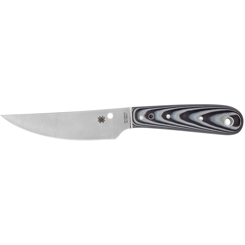 Load image into Gallery viewer, Spyderco Bow River G-10 Black/white