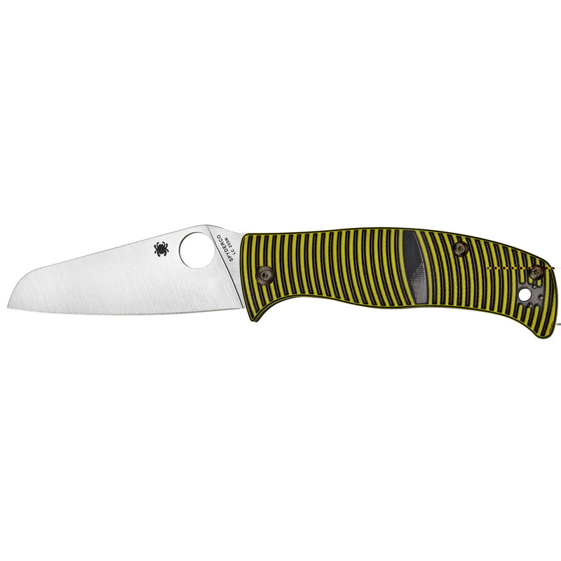 Load image into Gallery viewer, Spyderco Caribbean G-10 Ylwith Black Sf
