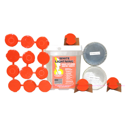 Tannerite White Lightning Rim-fire Target Kit