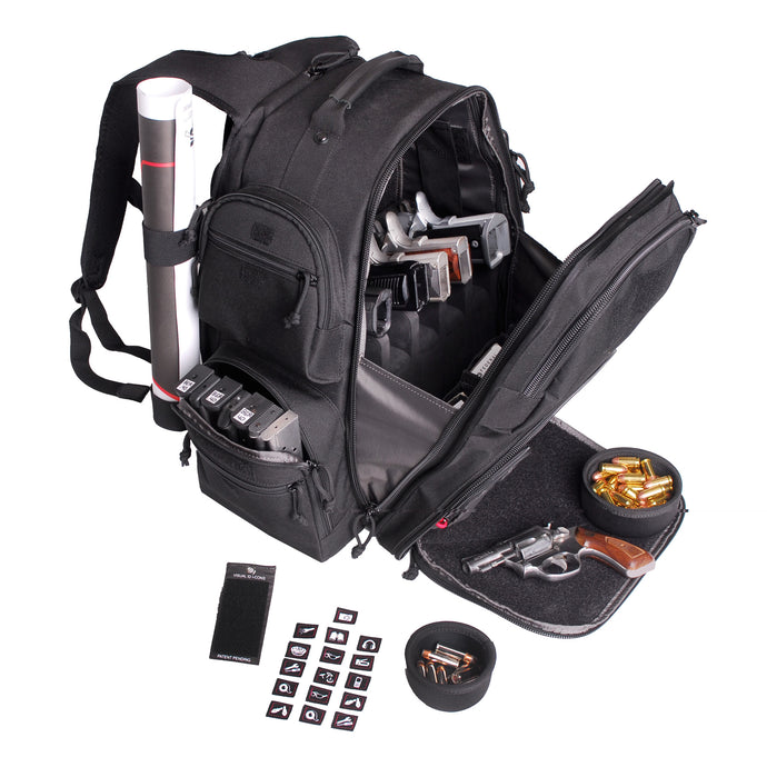 G-Outdoors GPS Executive Backpack Black