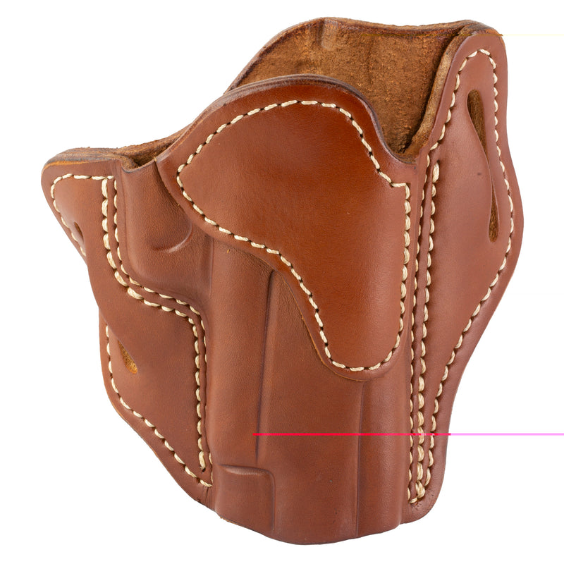 Load image into Gallery viewer, 1791 Optics Ready Outside the Waistband (OWB) 2.3 Leather Belt Holster (Classic Brown, Right Hand)