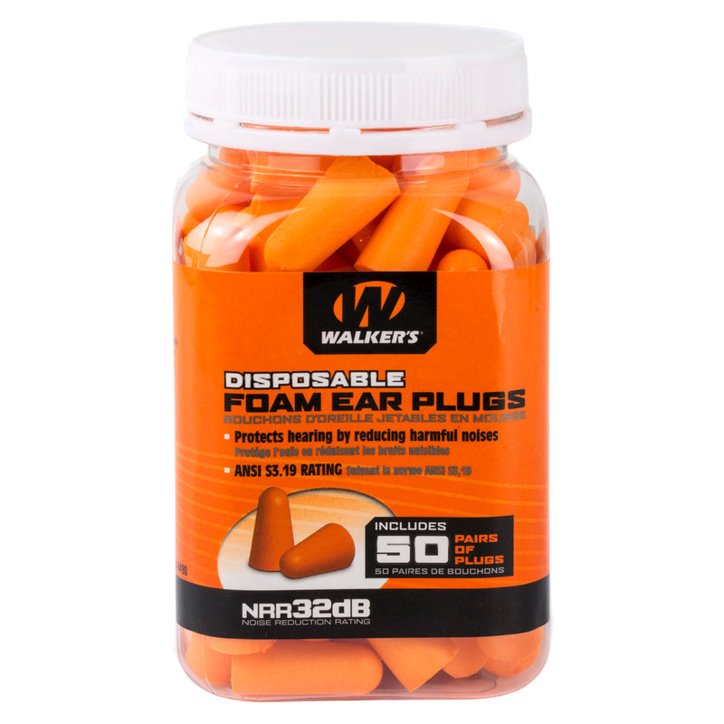 Load image into Gallery viewer, Walker's Foam Ear Plugs 50pk Jar