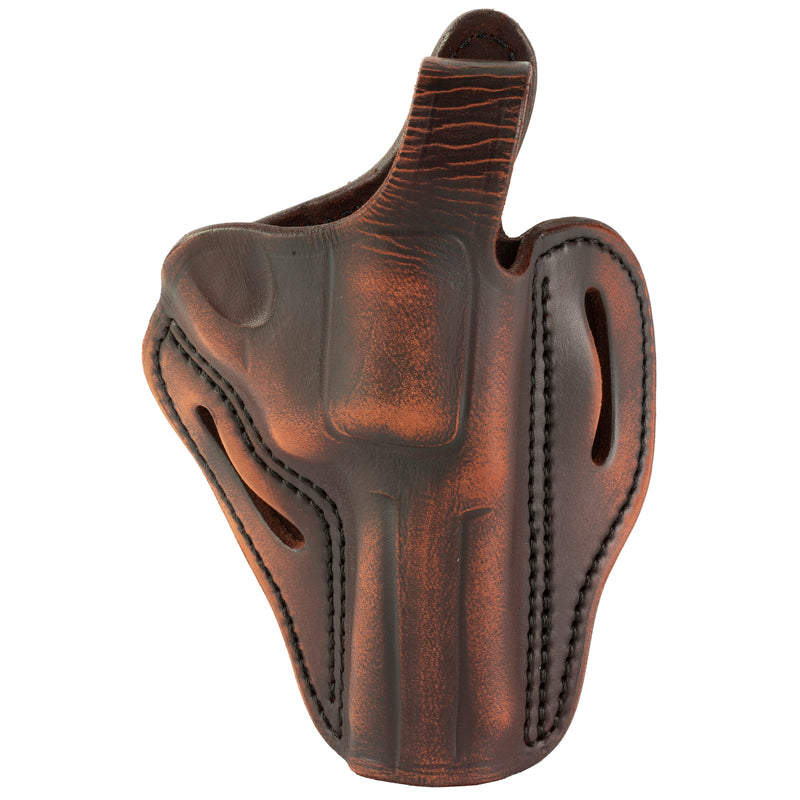 Load image into Gallery viewer, 1791 Revolver Thumbreak Leather Holster (Vintage Brown, Right Hand) - Size 2