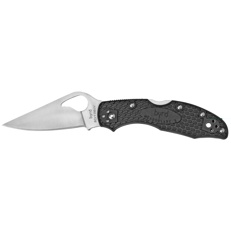 Load image into Gallery viewer, Spyderco Byrd Meadowlark 2 Ltwt Black
