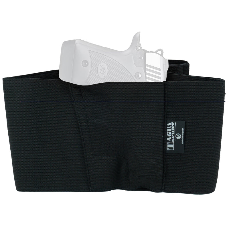 Load image into Gallery viewer, Tag Two Slot Bellyband Holster Bk