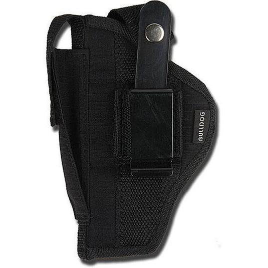 Bulldog Cases Extreme Pistol Holster Belt Loop with Clip for Glock (Black)
