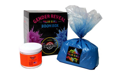 Tannerite Gender Reveal Boom Box Target (Blue or Pink Powder)