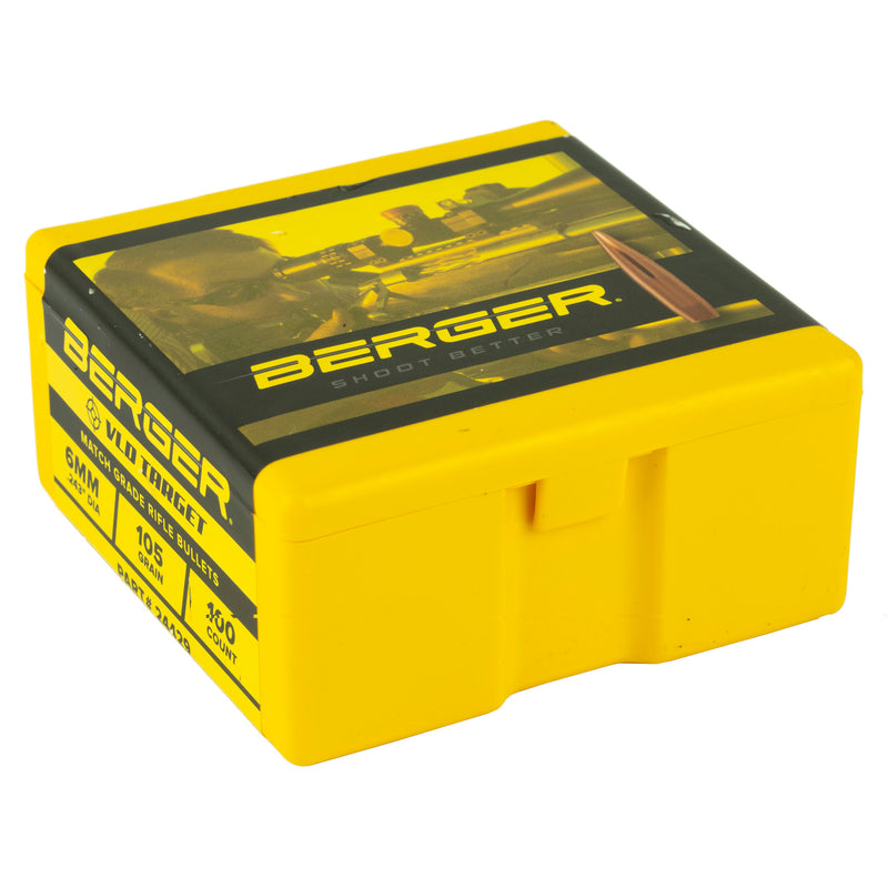 Load image into Gallery viewer, Berger .243 105g Target Vld 100ct