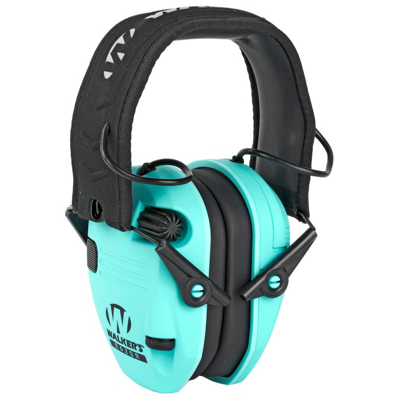 Load image into Gallery viewer, Walker's Razor Slm Electronic Muff - Light Teal