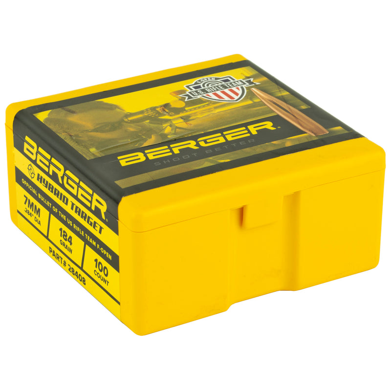 Load image into Gallery viewer, Berger 7mm 184gr Hybrid Targt 100ct