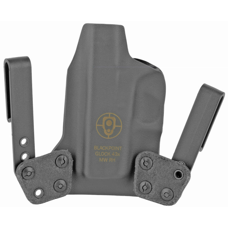 Load image into Gallery viewer, Blackpoint Tactical Mini Wing Holster For GLOCK 43X Right Hand Black (115947)