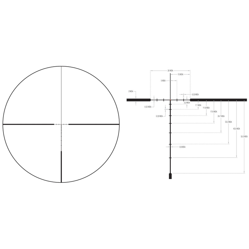 Load image into Gallery viewer, Trijicon Credo Hx 1-6x24 Bdc 308 Red