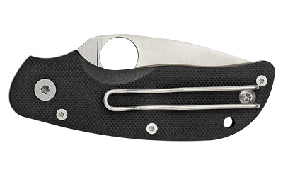 Load image into Gallery viewer, Spyderco Cat Black G-10 Plainedge