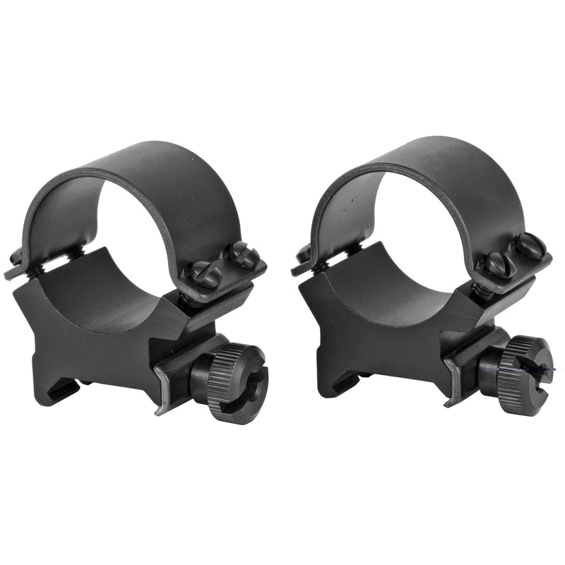 Load image into Gallery viewer, Weaver Sure Grip Rings 1" High Matte