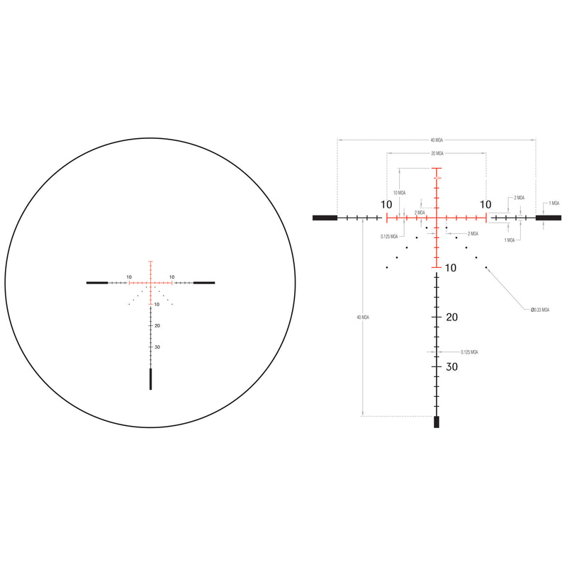 Load image into Gallery viewer, Trijicon Credo Hx 2.5-10x56 Moa Red