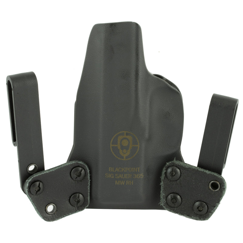 Load image into Gallery viewer, BlackPoint Tactical Mini WING IWB Holster SIG P365 RH Black
