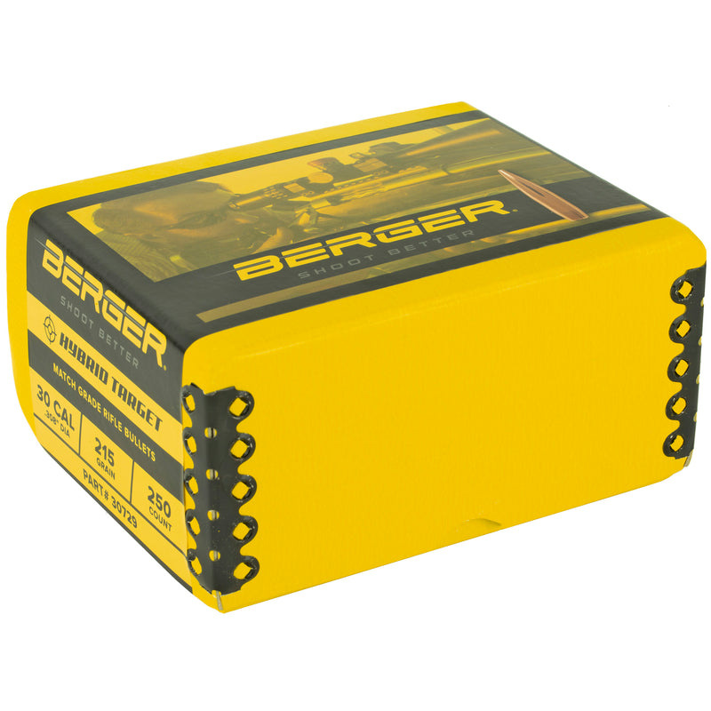 Load image into Gallery viewer, Berger .30 215gr Hybrid Target 250ct