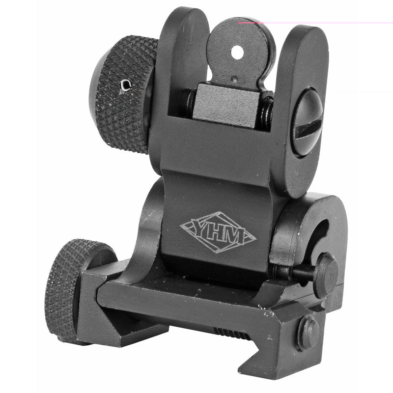 Load image into Gallery viewer, Yhm Flip Rear Sight Black