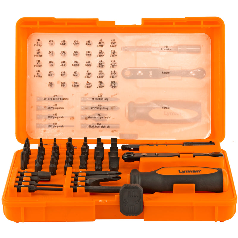 Load image into Gallery viewer, Lyman Gunsmith 45 Piece Tool Kit