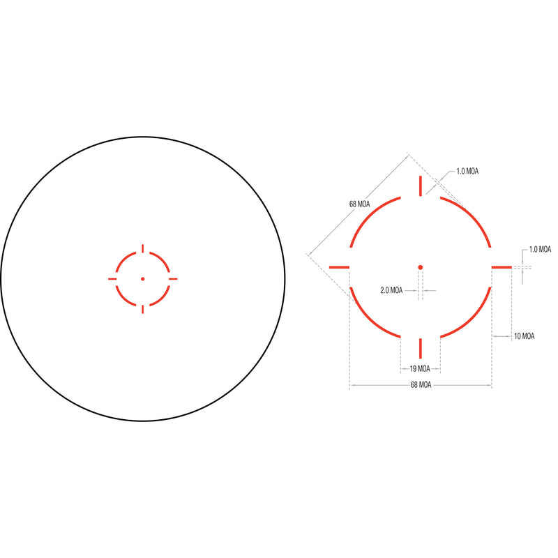 Load image into Gallery viewer, Trijicon Mro Hd Red Dot Lwr 1/3 Co-w