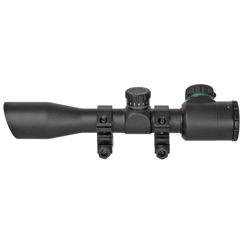Load image into Gallery viewer, Truglo Xtreme 4x32 Tactical Scope Illuminated Mil-Dot Black (TG8504TL)