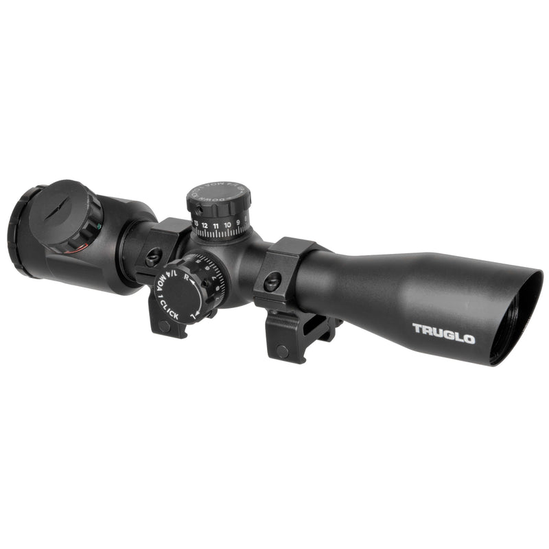 Load image into Gallery viewer, Truglo Xtreme 4x32 Tactical Scope Illuminated Mil-Dot Black (TG8504TL)