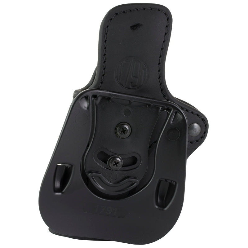 Load image into Gallery viewer, 1791 Gunleather Optics Ready Leather Paddle Holster 2.3 Stealth Black