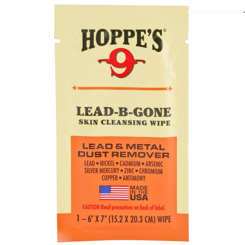 Load image into Gallery viewer, Hoppes Lead Be Gone Wipe 6 Count