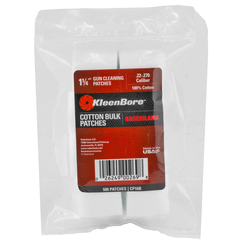 Load image into Gallery viewer, KleenBore SuperShooter Patch 22-270 500 Pack (CP16B)
