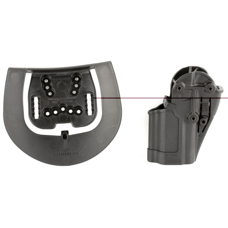 Load image into Gallery viewer, BLACKHAWK! SERPA CQC Belt/Paddle H&K VP9 Right Hand Black (410579BK-R)