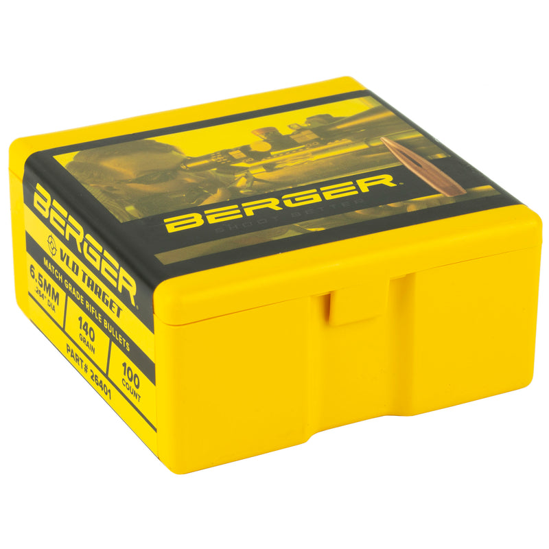 Load image into Gallery viewer, Berger .264 140g Target Vld 100ct