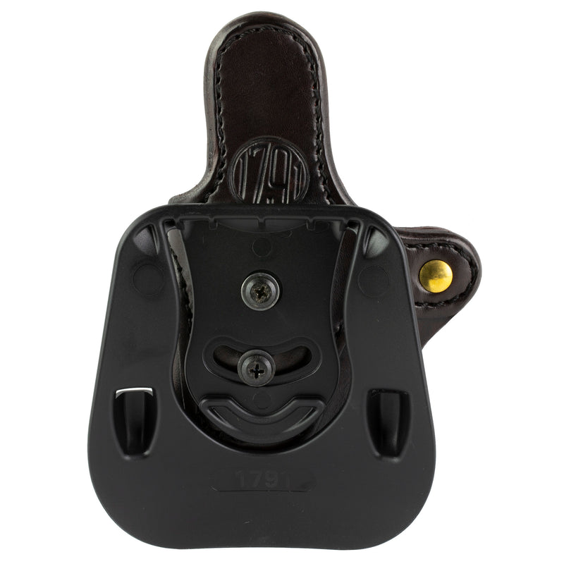 Load image into Gallery viewer, 1791 Optics Ready Paddle Holster for Sub Compact (Signature Brown, Right Hand) - Size C