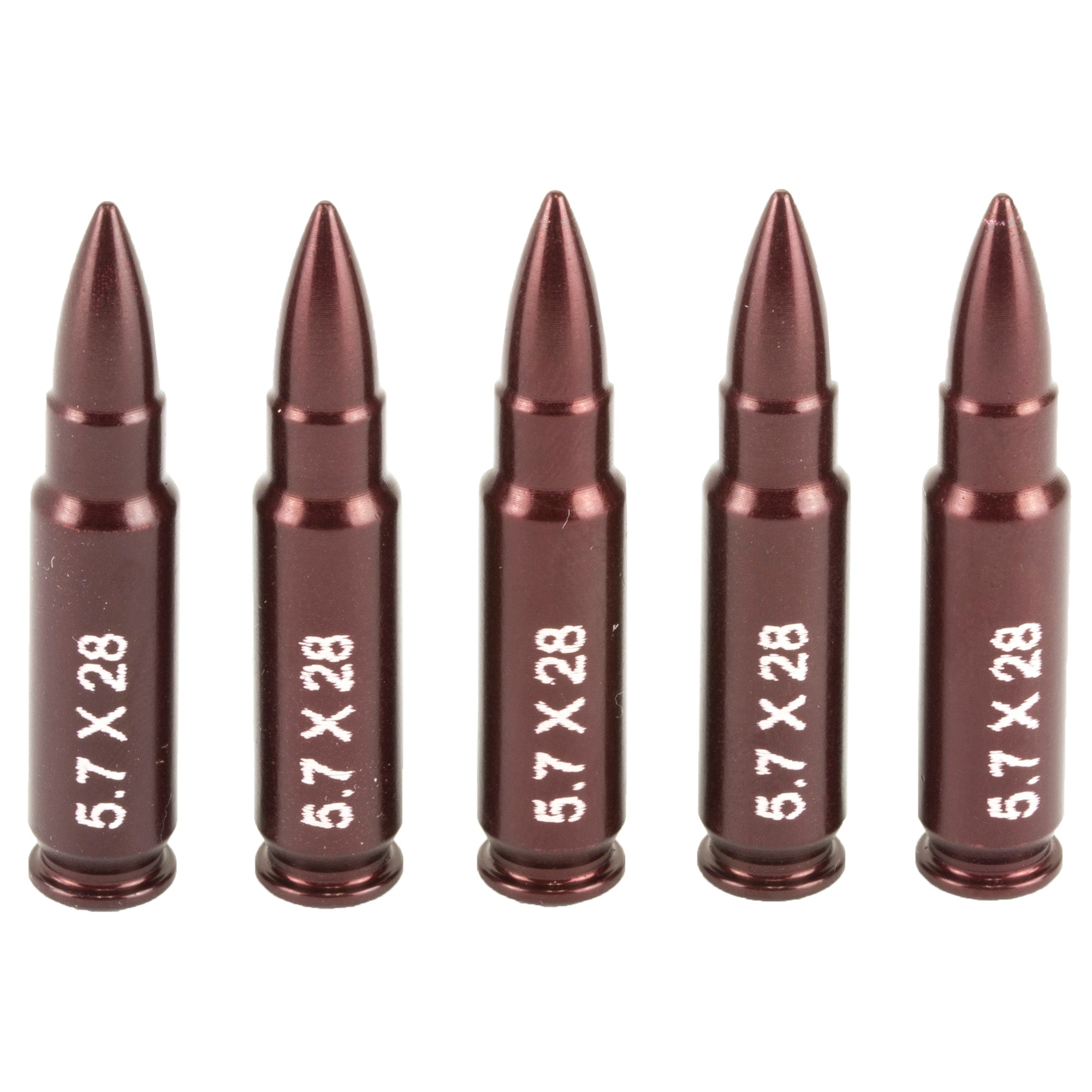 A-Zoom Snap Caps for 5.7x28mm, CNC-Machined Aluminum, Hard