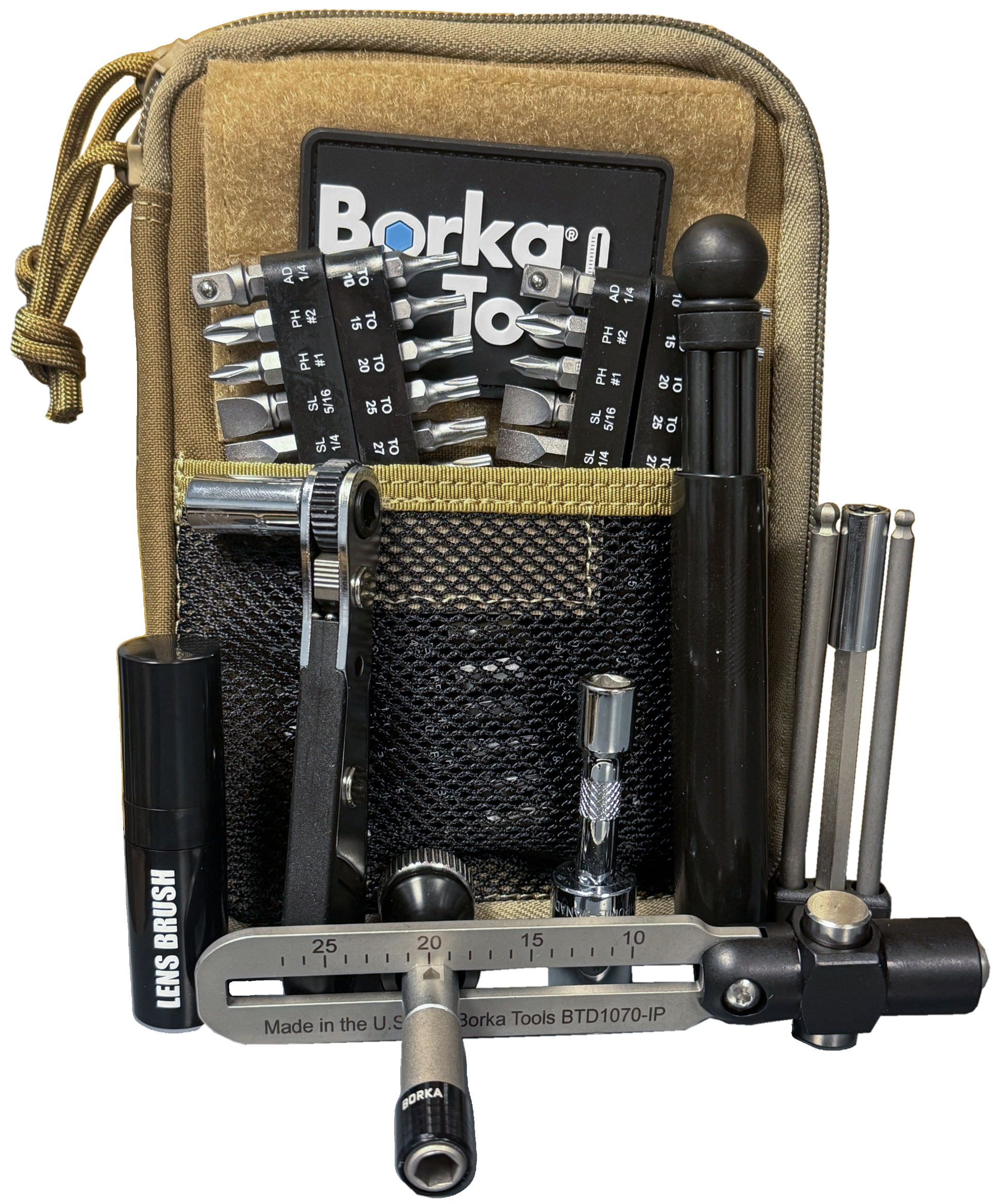 Pro-Shot Borka BTD-G6 Mil-Spec Adjustable Torque Driver Kit with