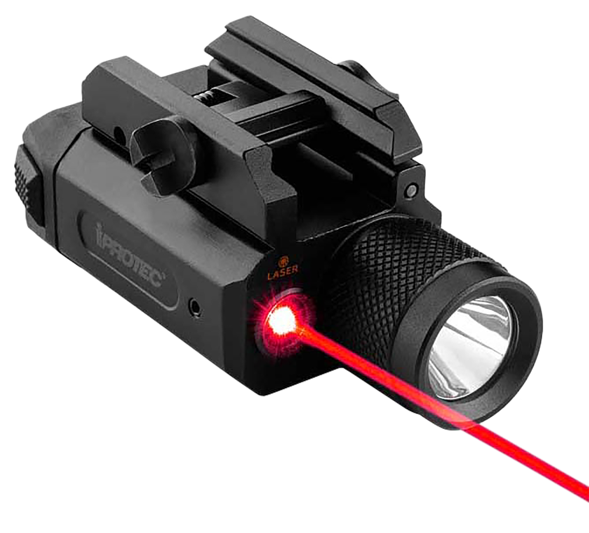 iPROTEC RM600LSR Rail-Mounted Light with Red Laser, 600-Lumen LED