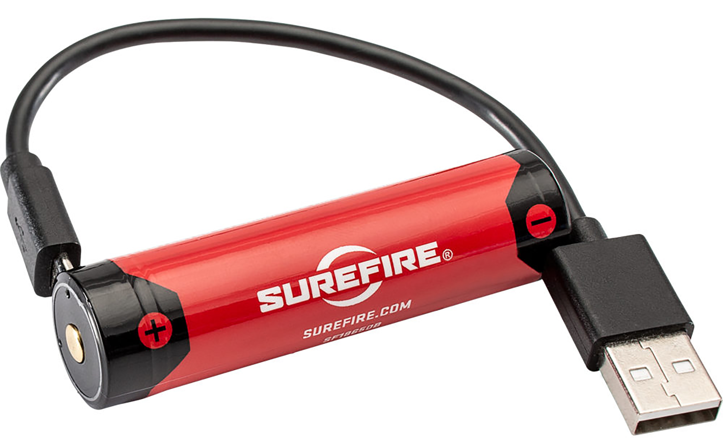 SureFire 18650 Micro USB Lithium-Ion Rechargeable Battery SureFire 18650 Micro USB Lithium-Ion Rechargeable Battery