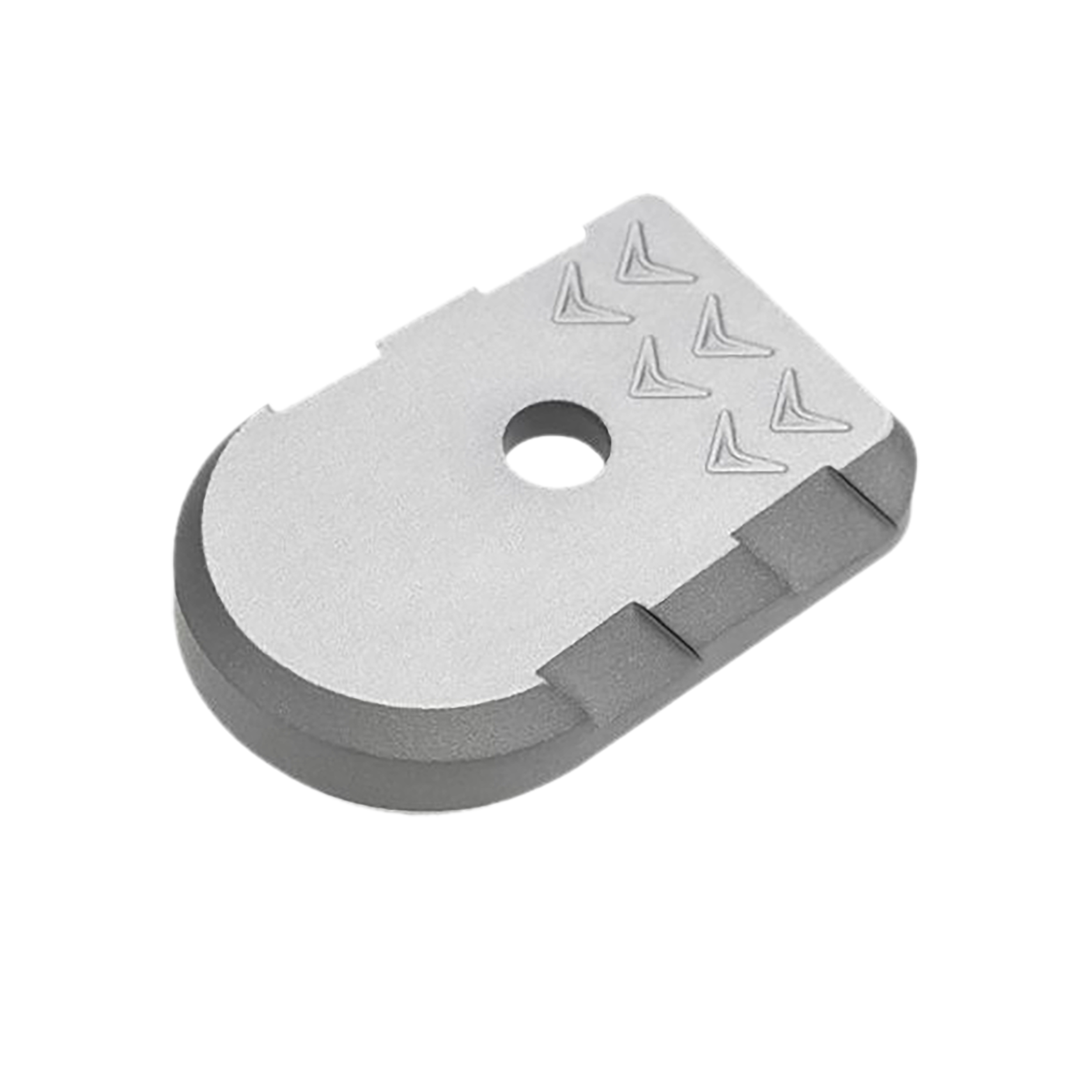 Tyrant CNC P365 XMacro Magazine Base Plate, Grey – Adds Weight for