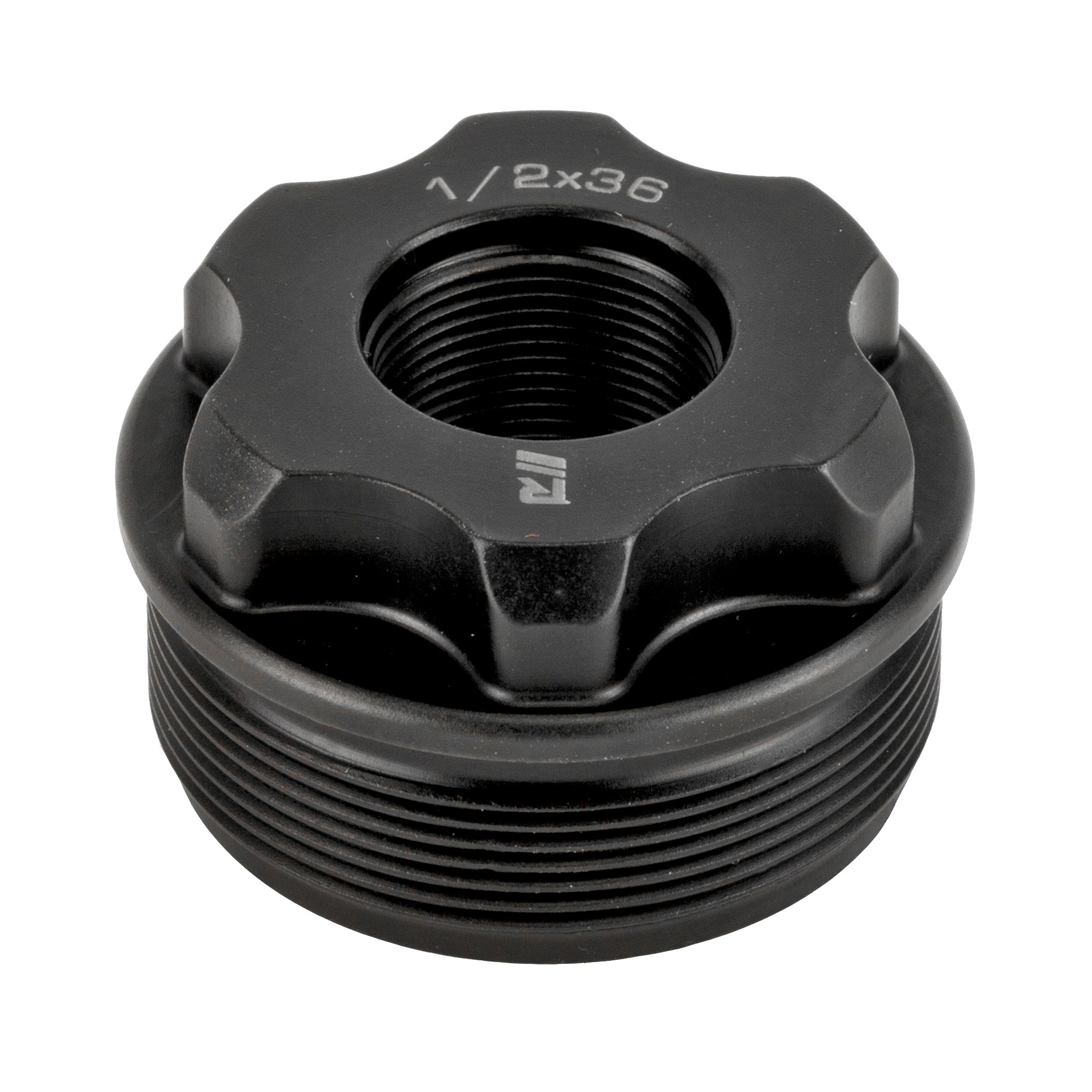 マニトウ　tower pro 80ミリストローク　26インチ用(？) Rugged Suppressors Obsidian Fixed Mount Direct-Thread Adapter for
